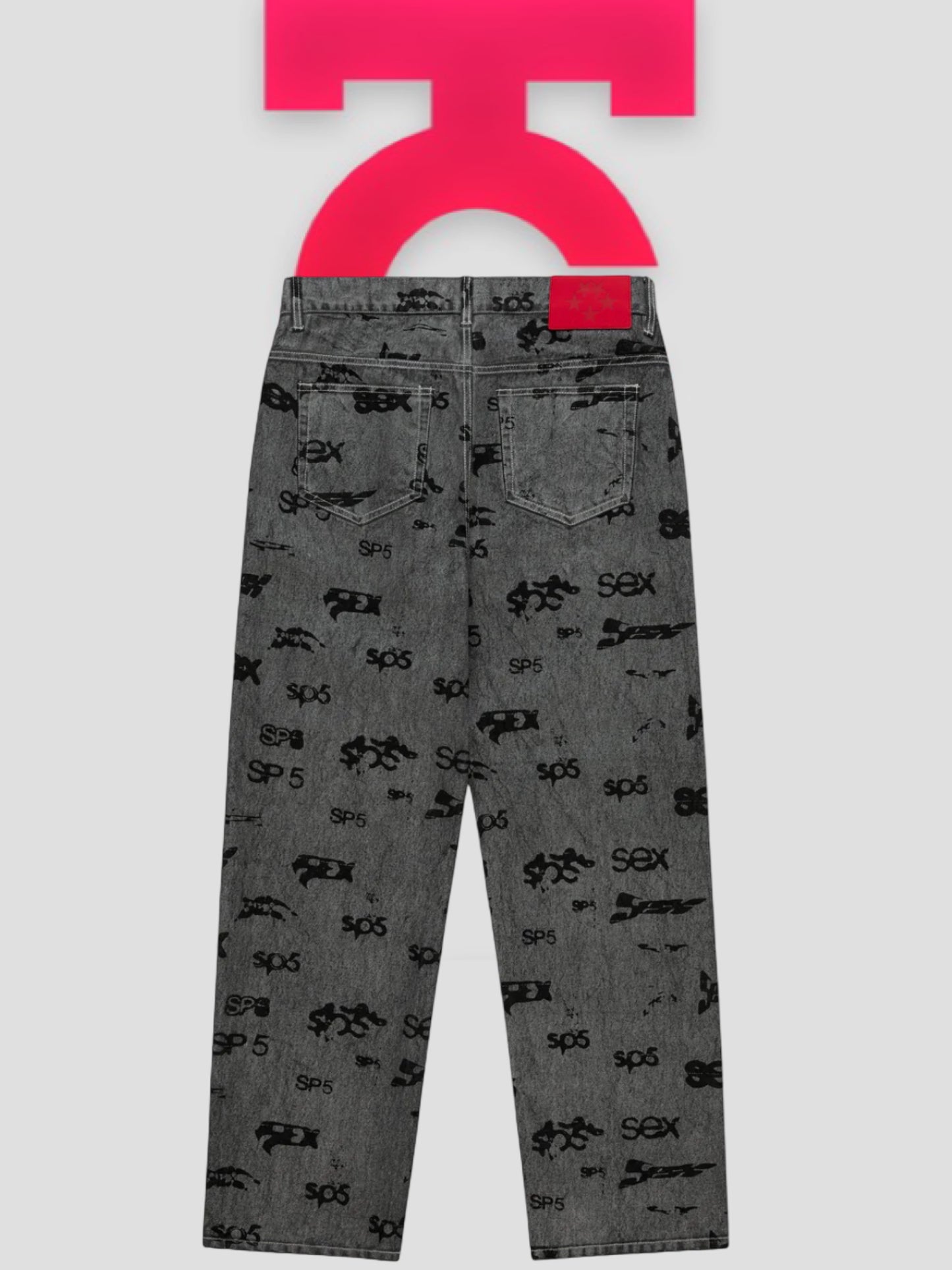 Sp5der Sex AOP Denim