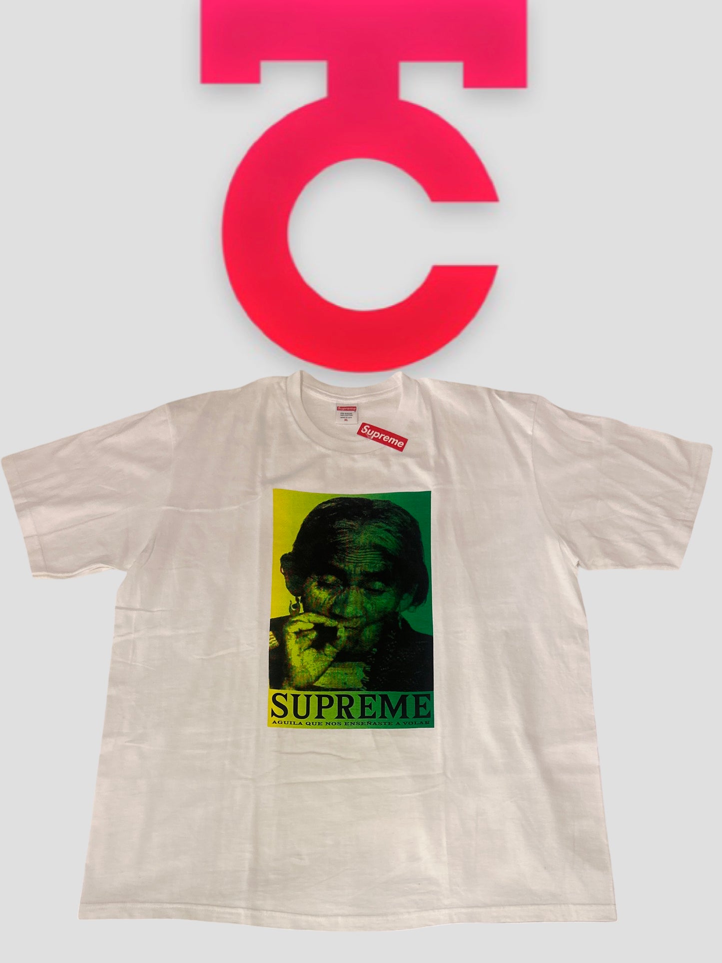 Supreme Anguilla Tee White