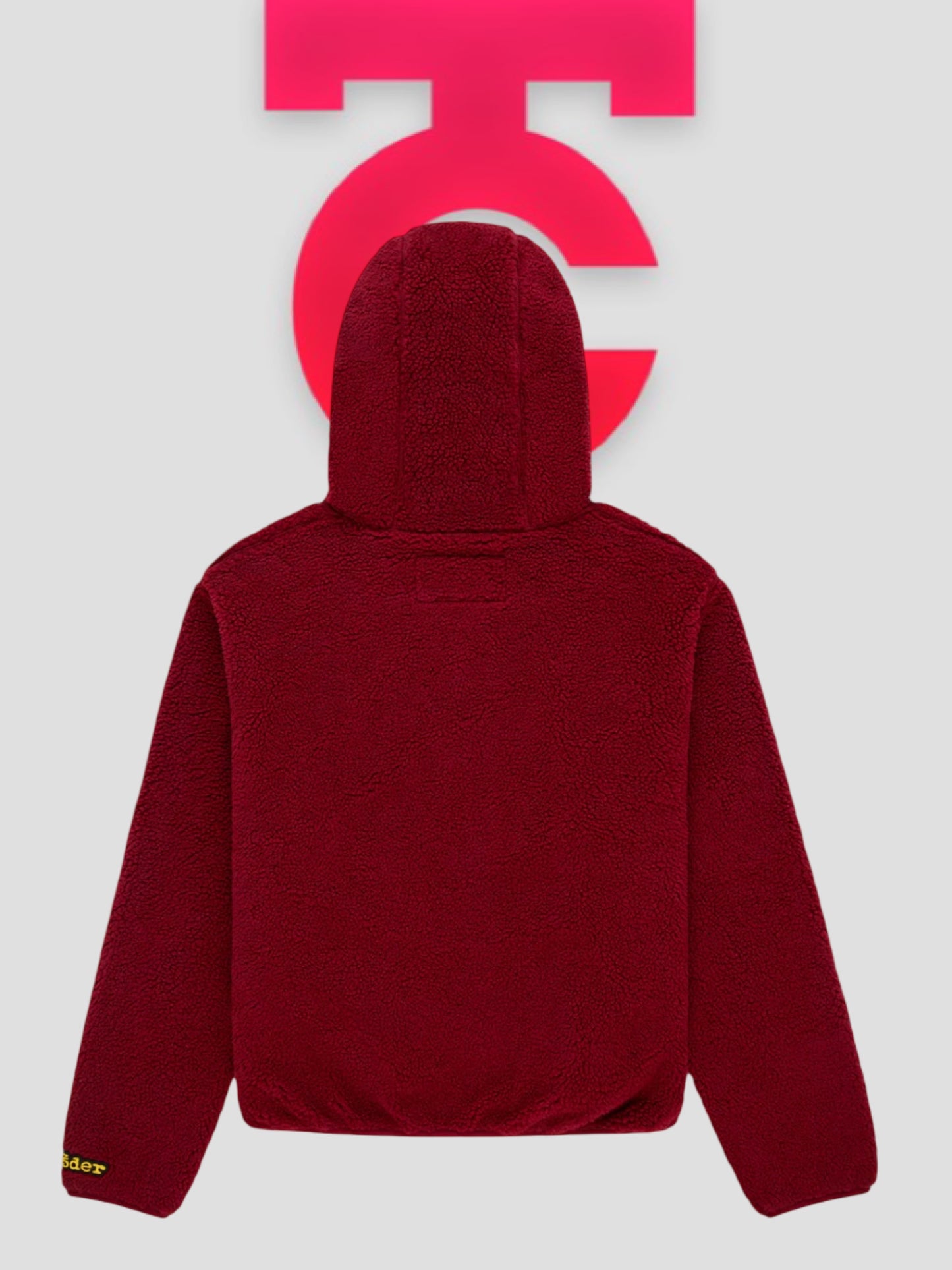Sp5der Teddy Fleece Zip Up