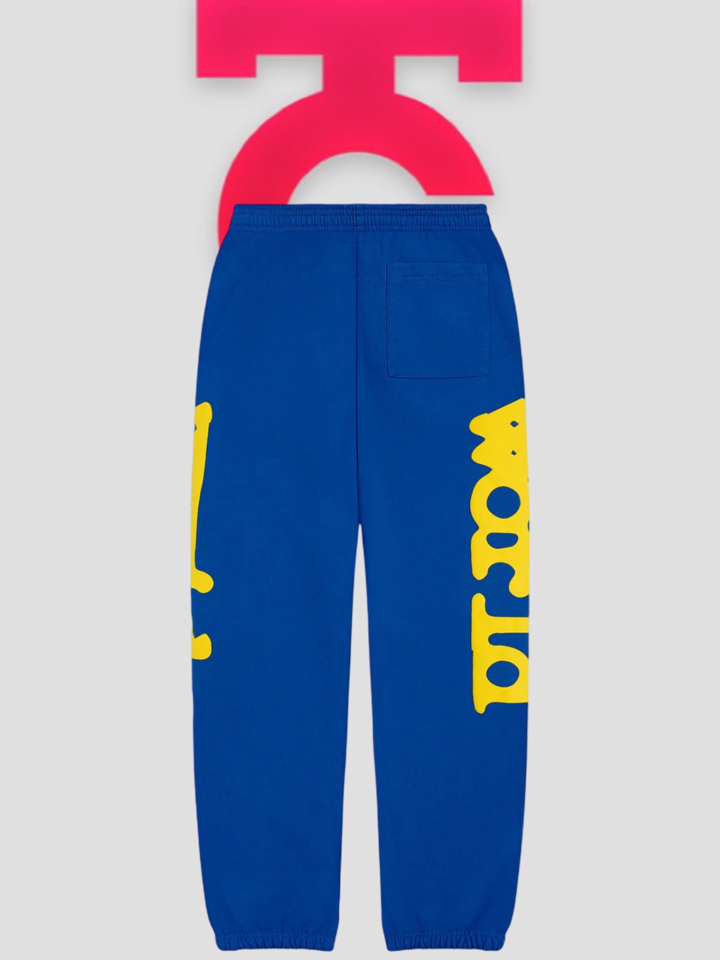 Sp5der Beluga Sweatpant Blue / Yellow