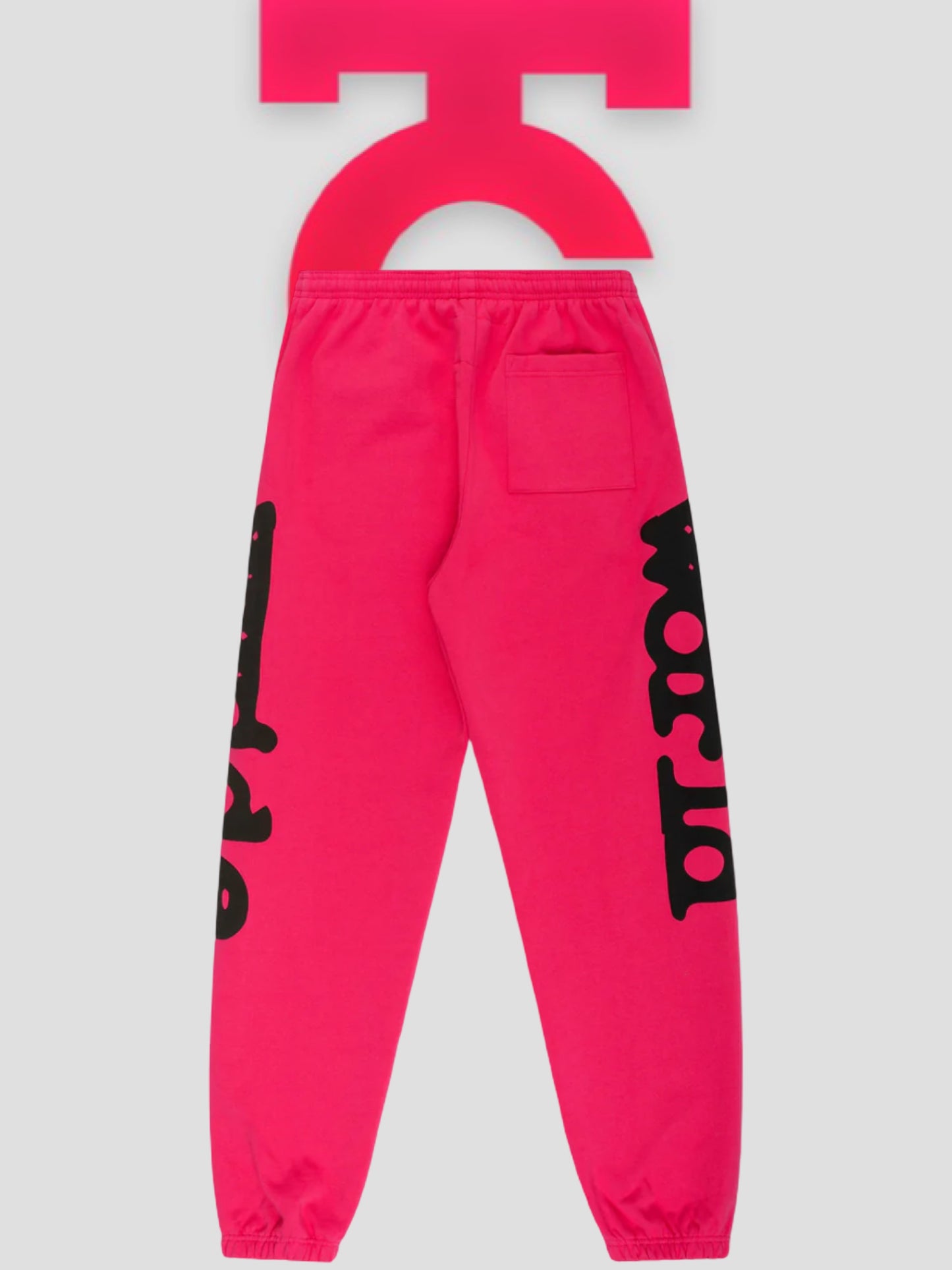 Sp5der Beluga Sweatpant Pink / Black