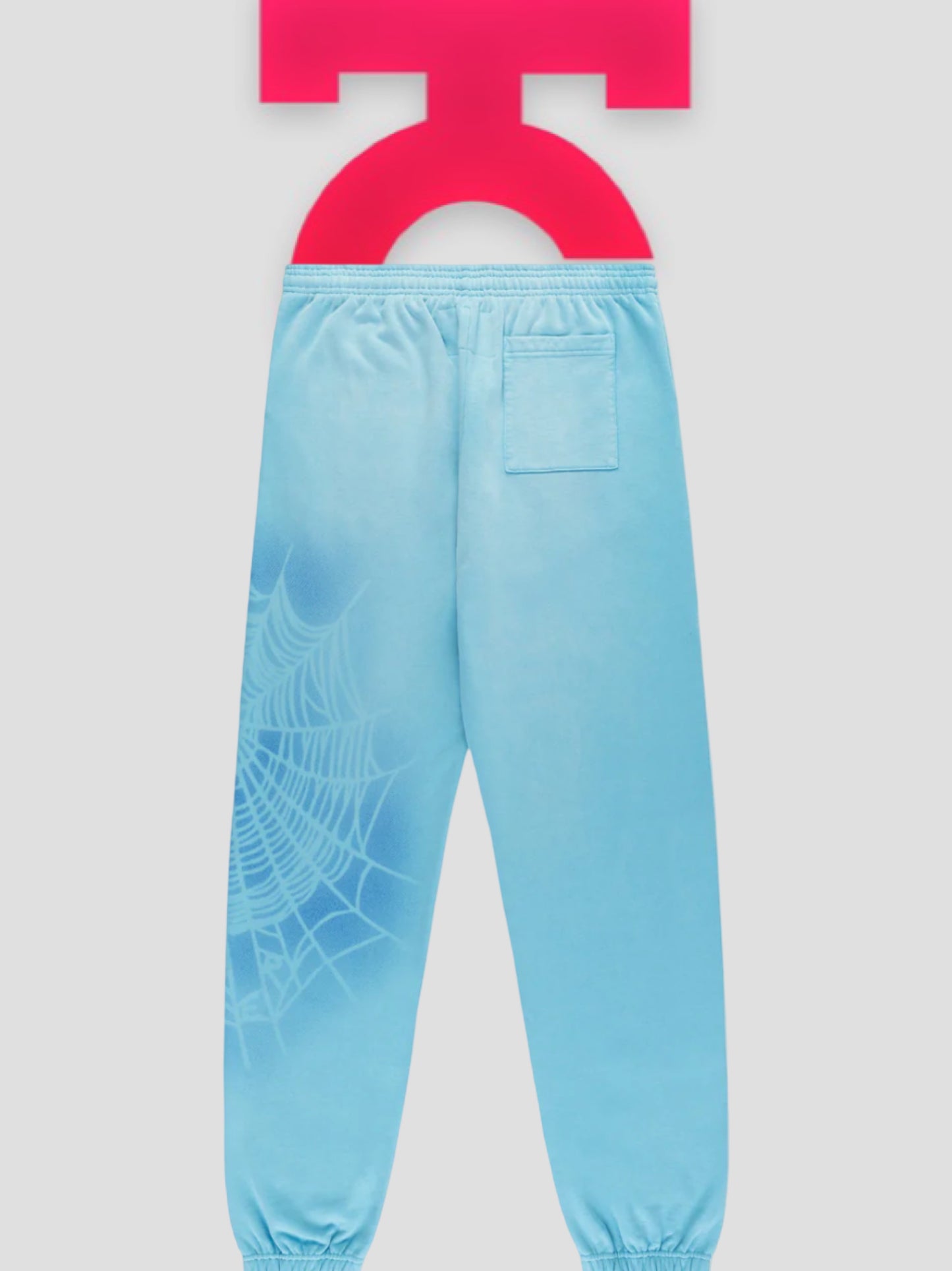 Sp5der OG Web V2 Spray Sweatpants Blue