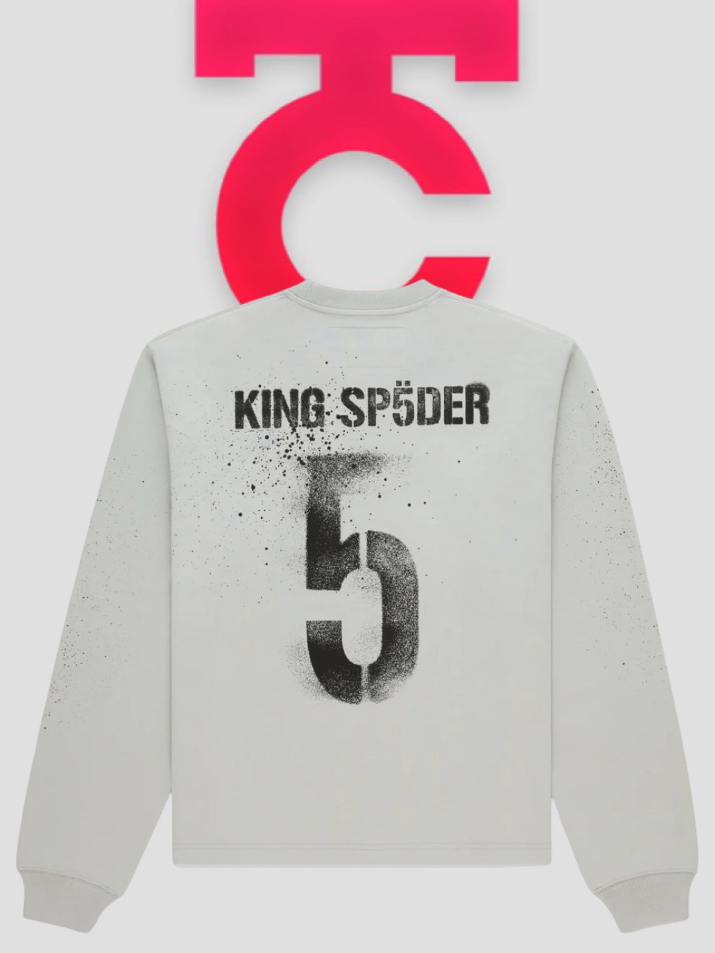 Sp5der King Spider Longsleeve Grey