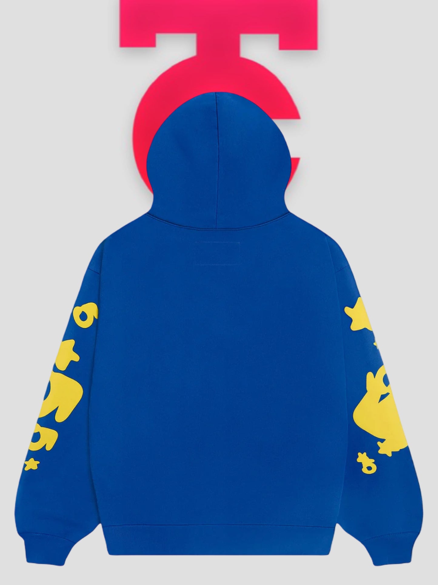 Sp5der Beluga Hoodie Blue / Yellow