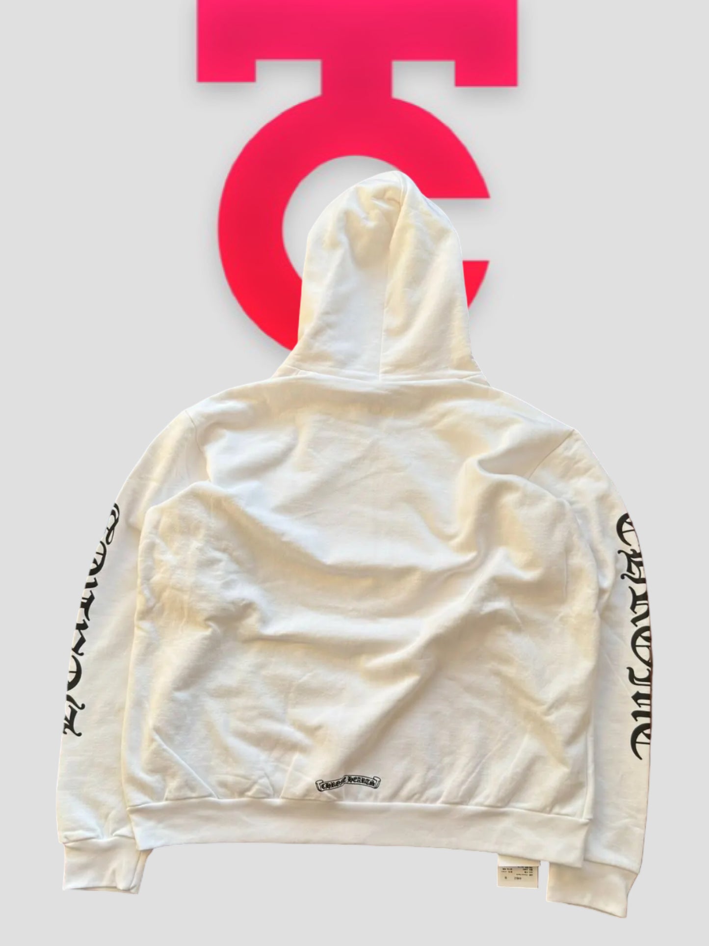 Chrome Hearts Vertical Logo Zip Up