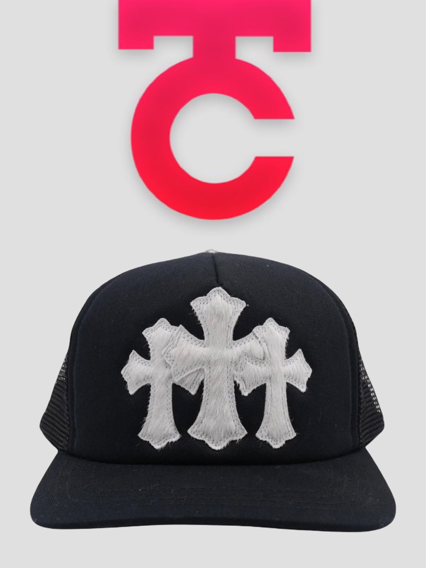 Chrome Hearts Cemetery Pony Hair Trucker