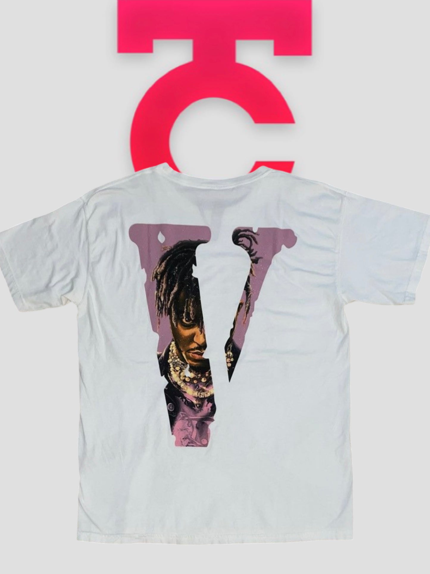 Juice WRLD x Vlone LND Tee White