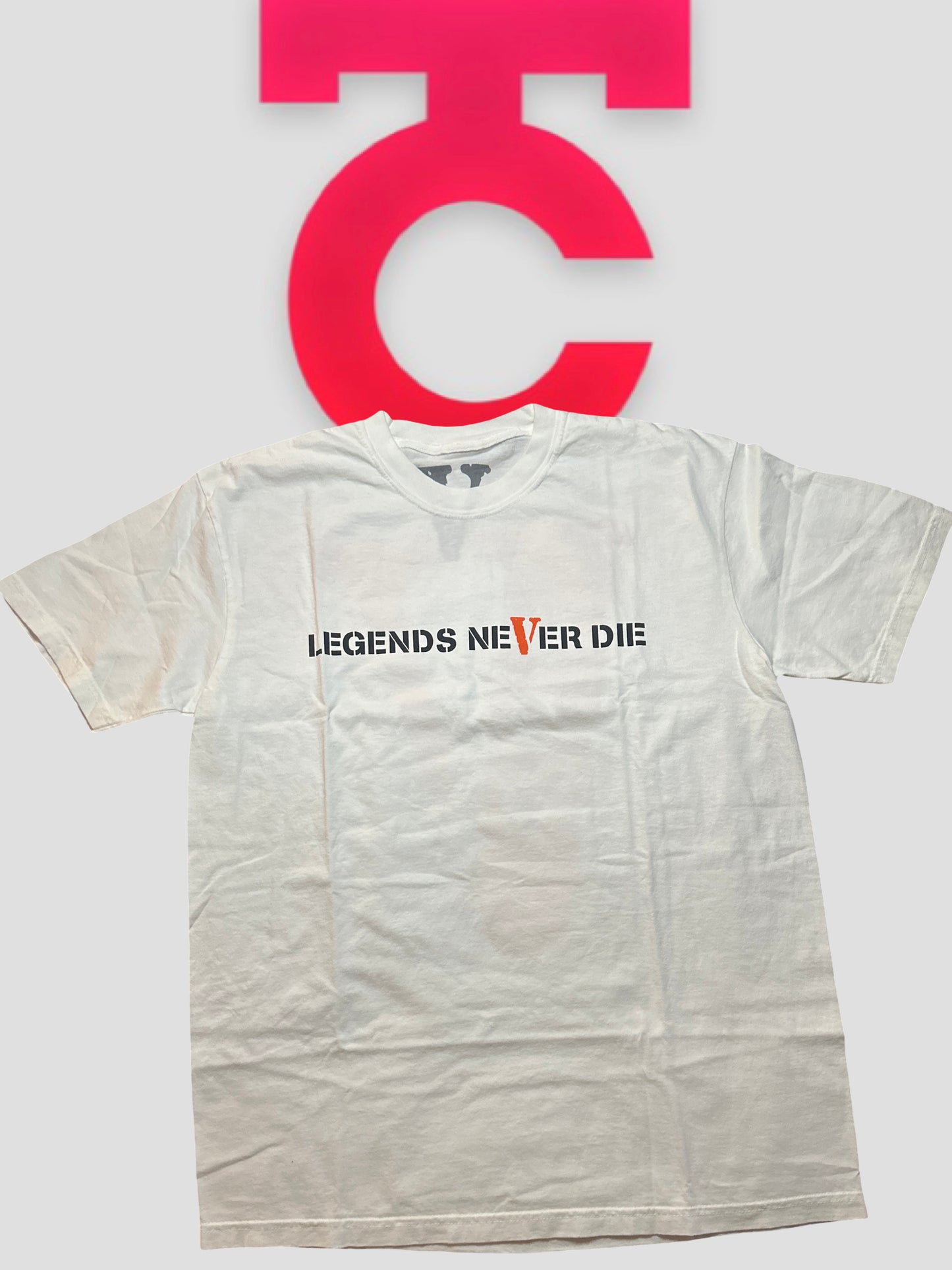 Juice WRLD x Vlone LND Tee White