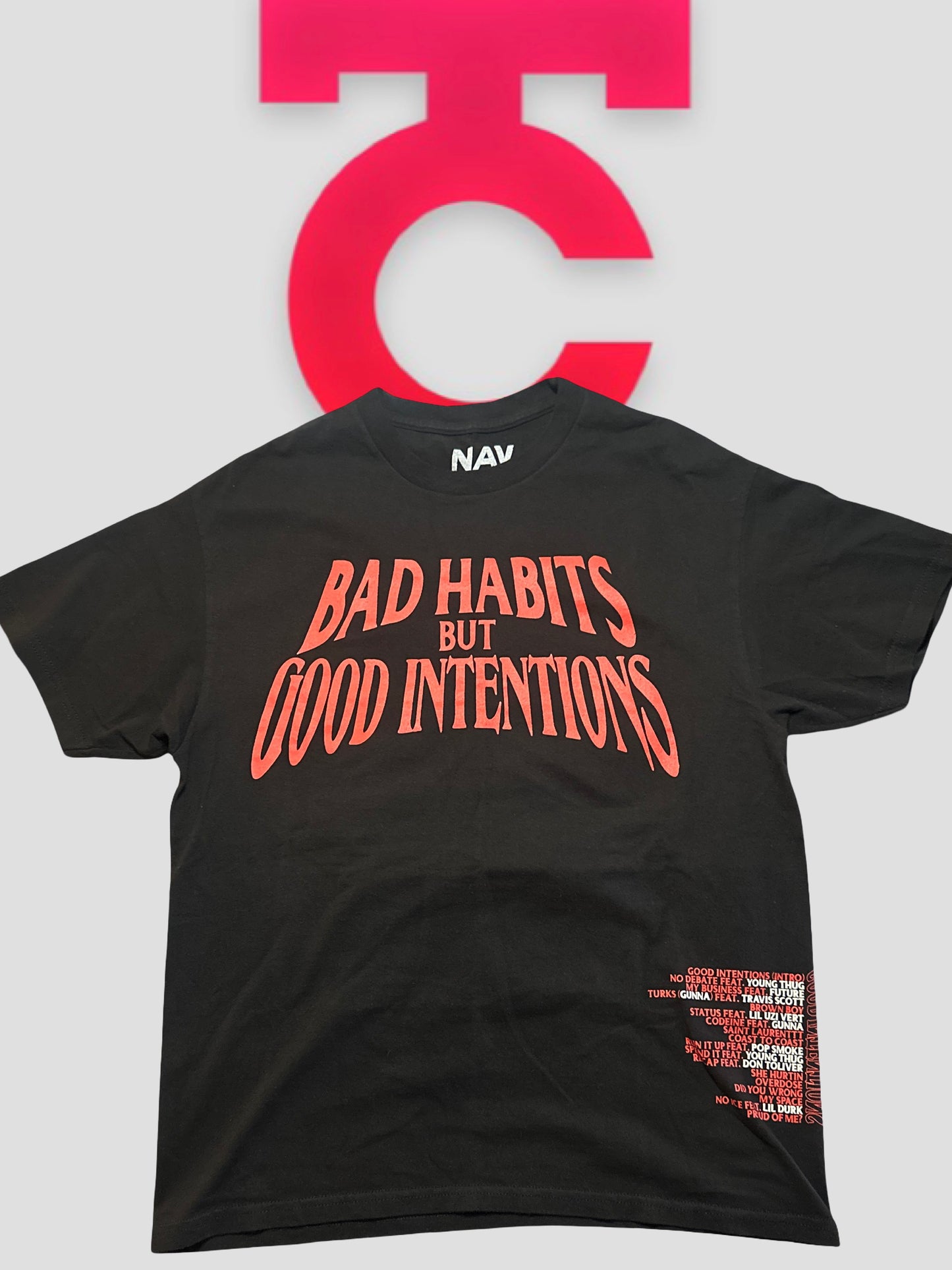 Nav x Vlone BHGI Tee Black
