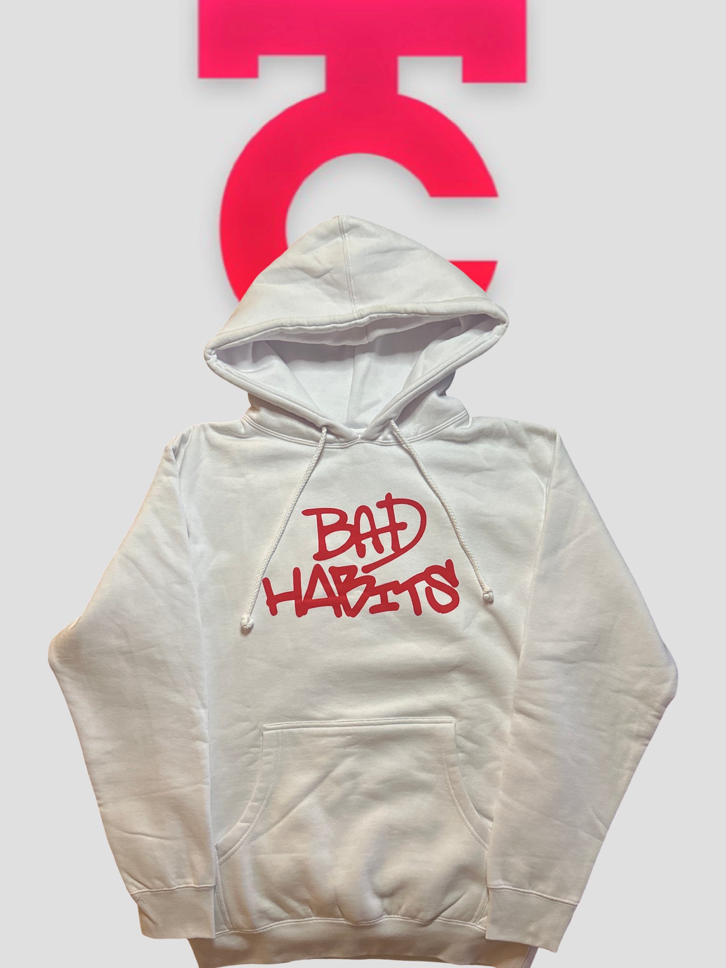 Nav x Vlone Bad Habits Hoodie White