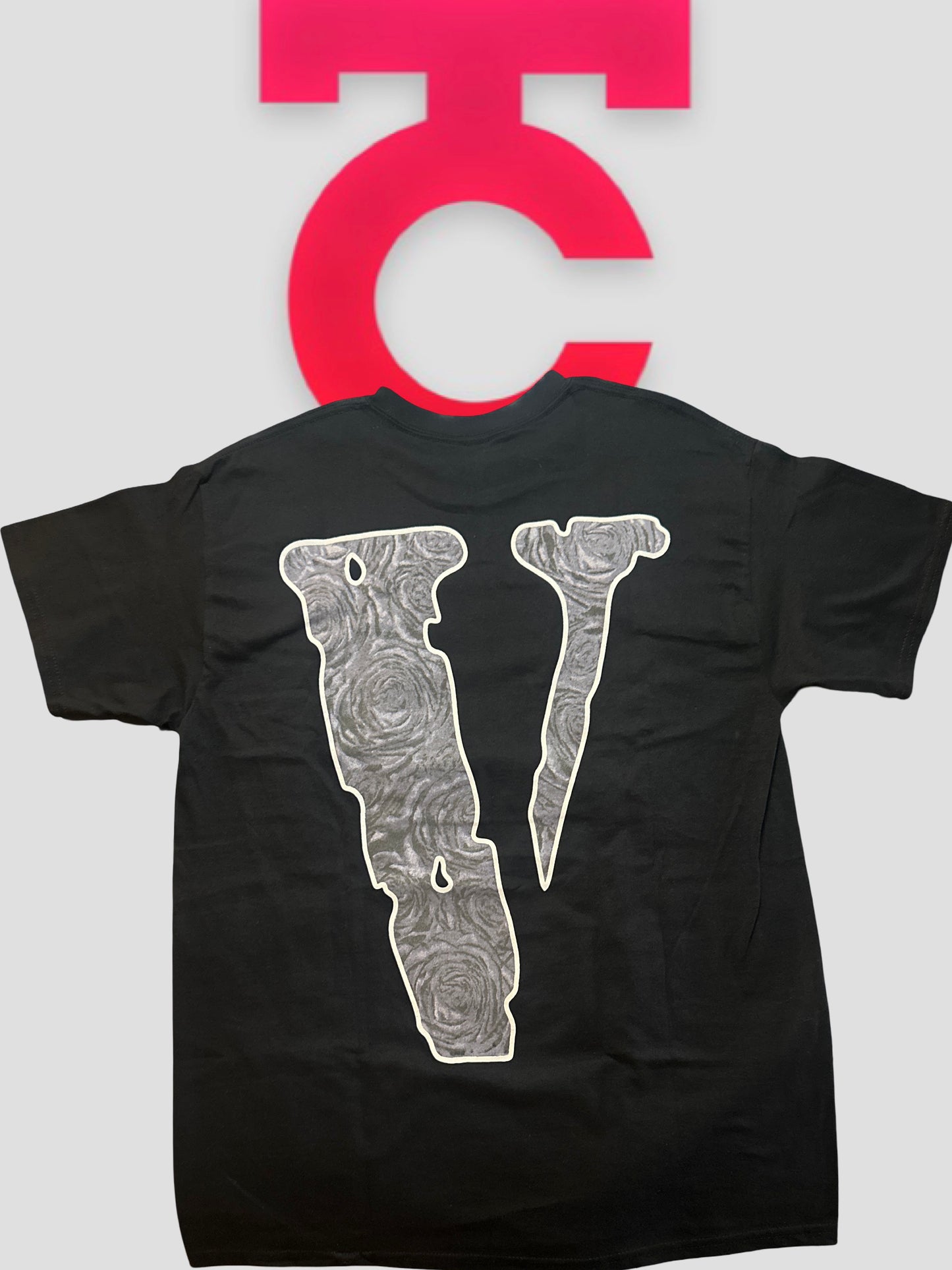 Pop Smoke x Vlone The Woo Tee Black