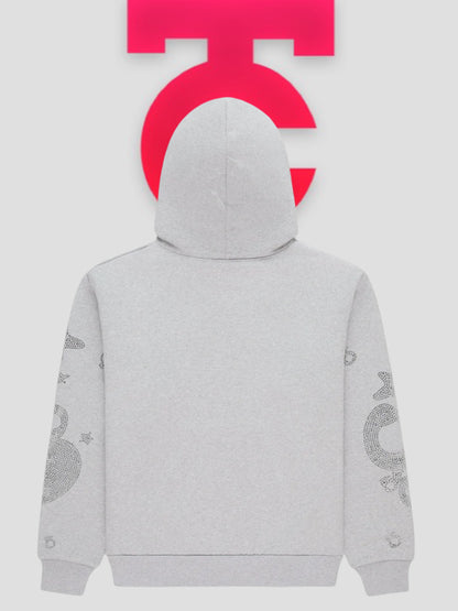 Sp5der Rhinestone Beluga V2 Hoodie