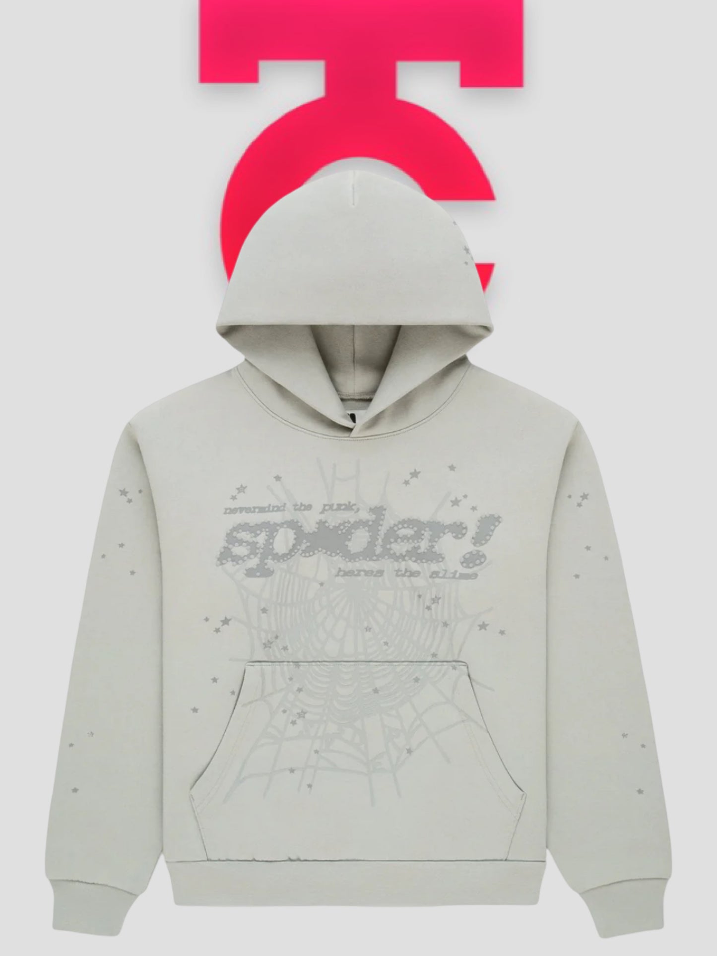 Sp5der Tonal Punk V2 Hoodie