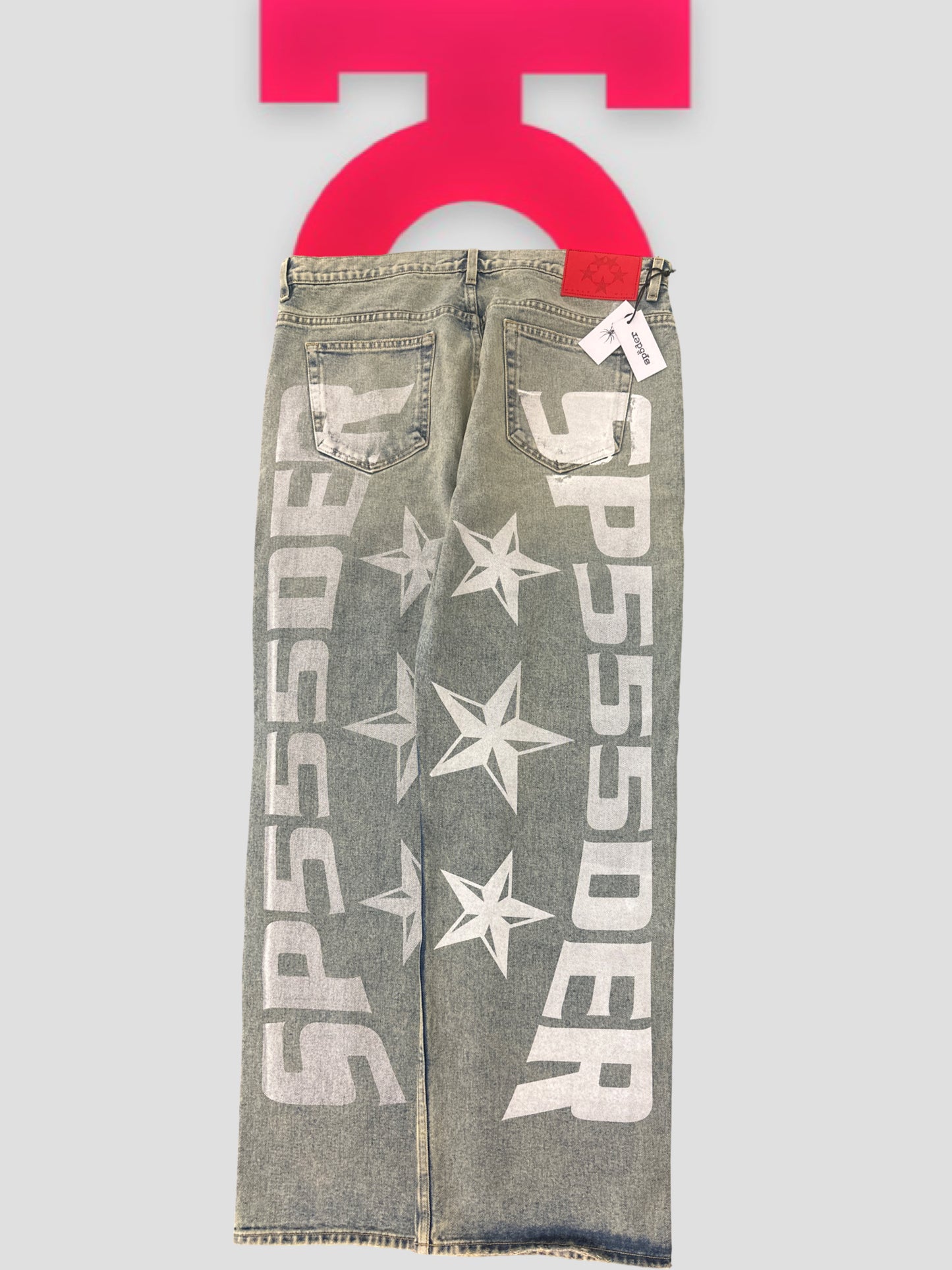 Sp5der MX555 Light Wash Denim
