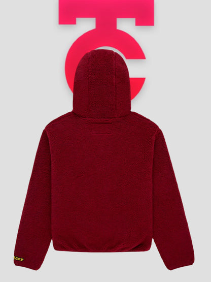 Sp5der Teddy Fleece Zip Up