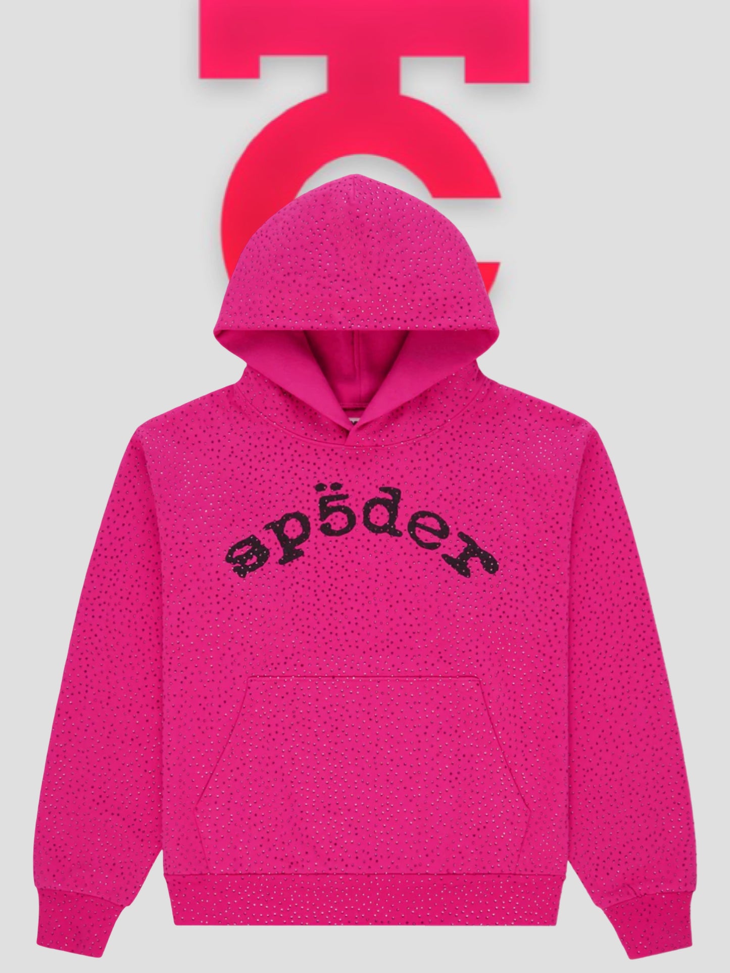 Sp5der VVS Hoodie Pink
