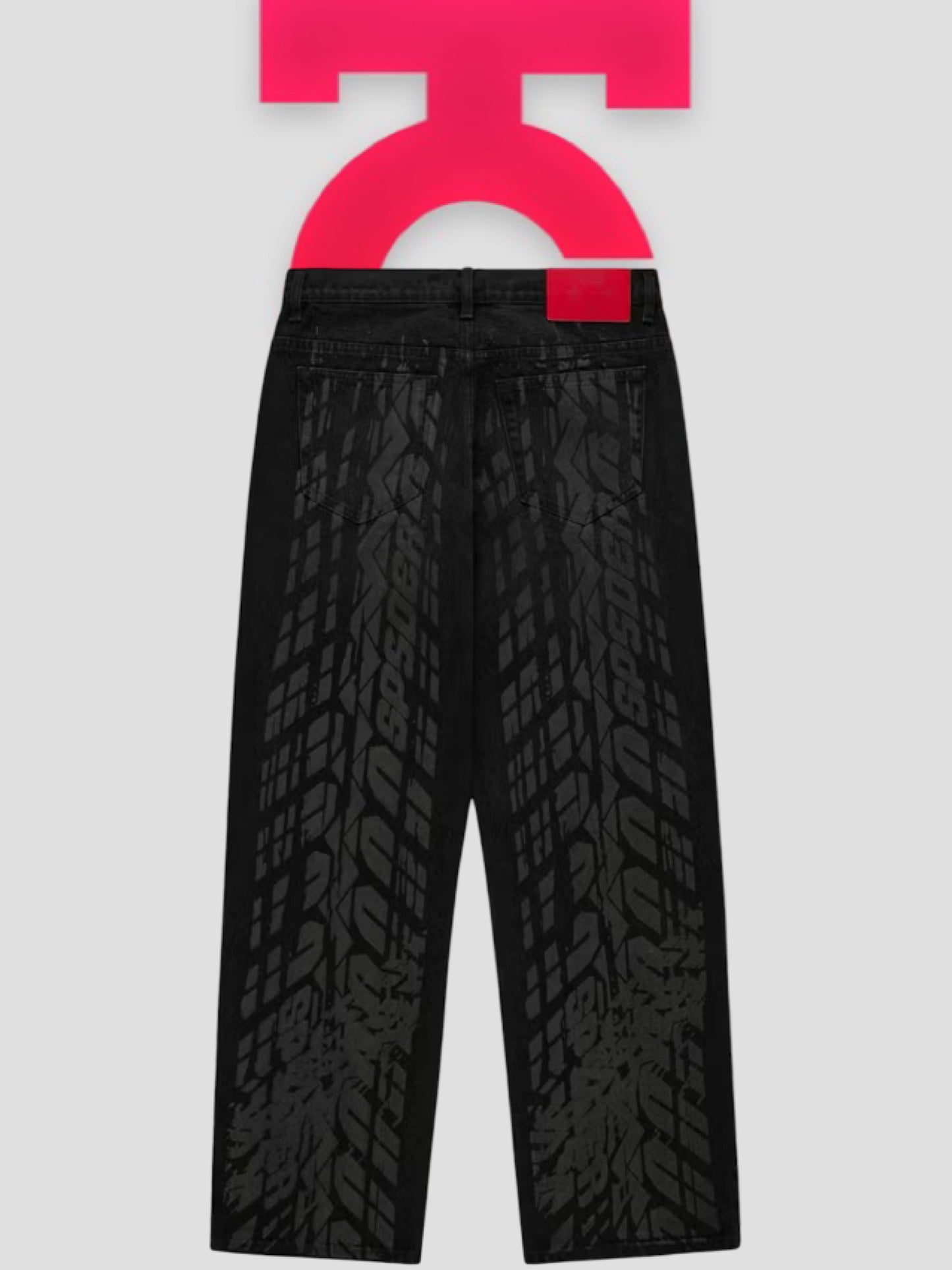 Sp5der Burnout Denim Black