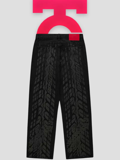 Sp5der Burnout Denim Black