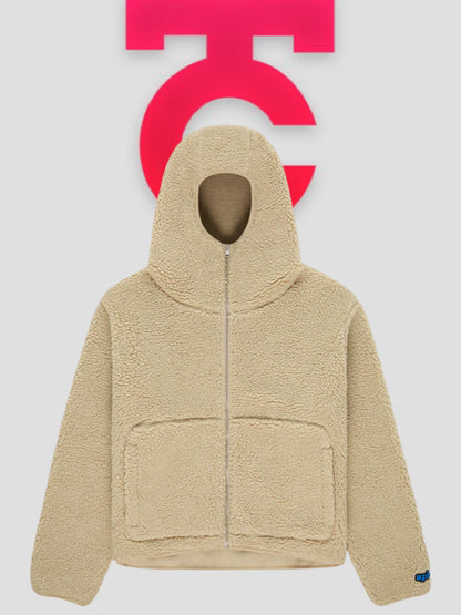 Sp5der Teddy Fleece Zip Up