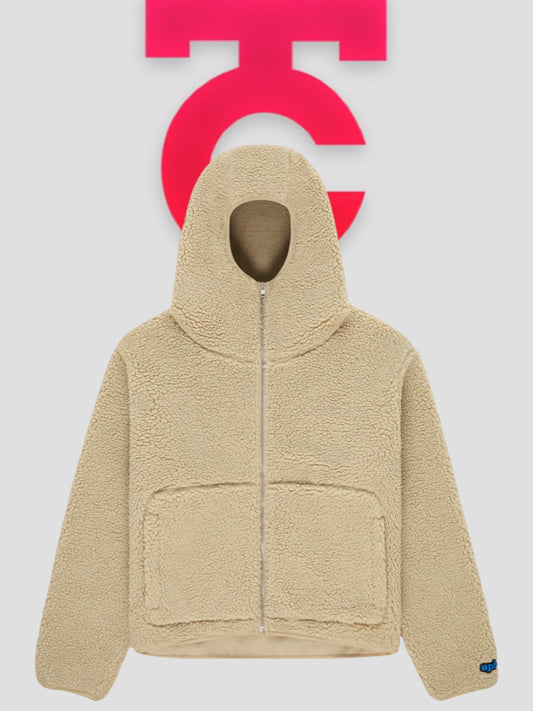 Sp5der Teddy Fleece Zip Up