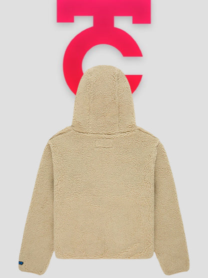 Sp5der Teddy Fleece Zip Up