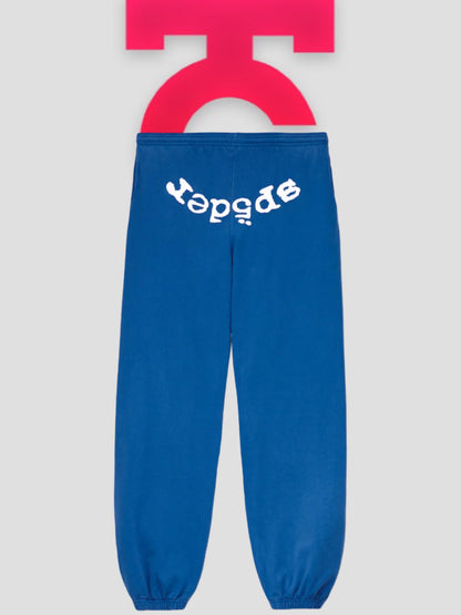 Sp5der Legacy Sweatpants Blue