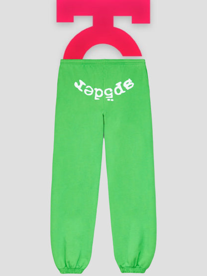 Sp5der Legacy Sweatpants Green