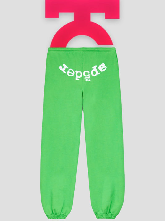 Sp5der Legacy Sweatpants Green