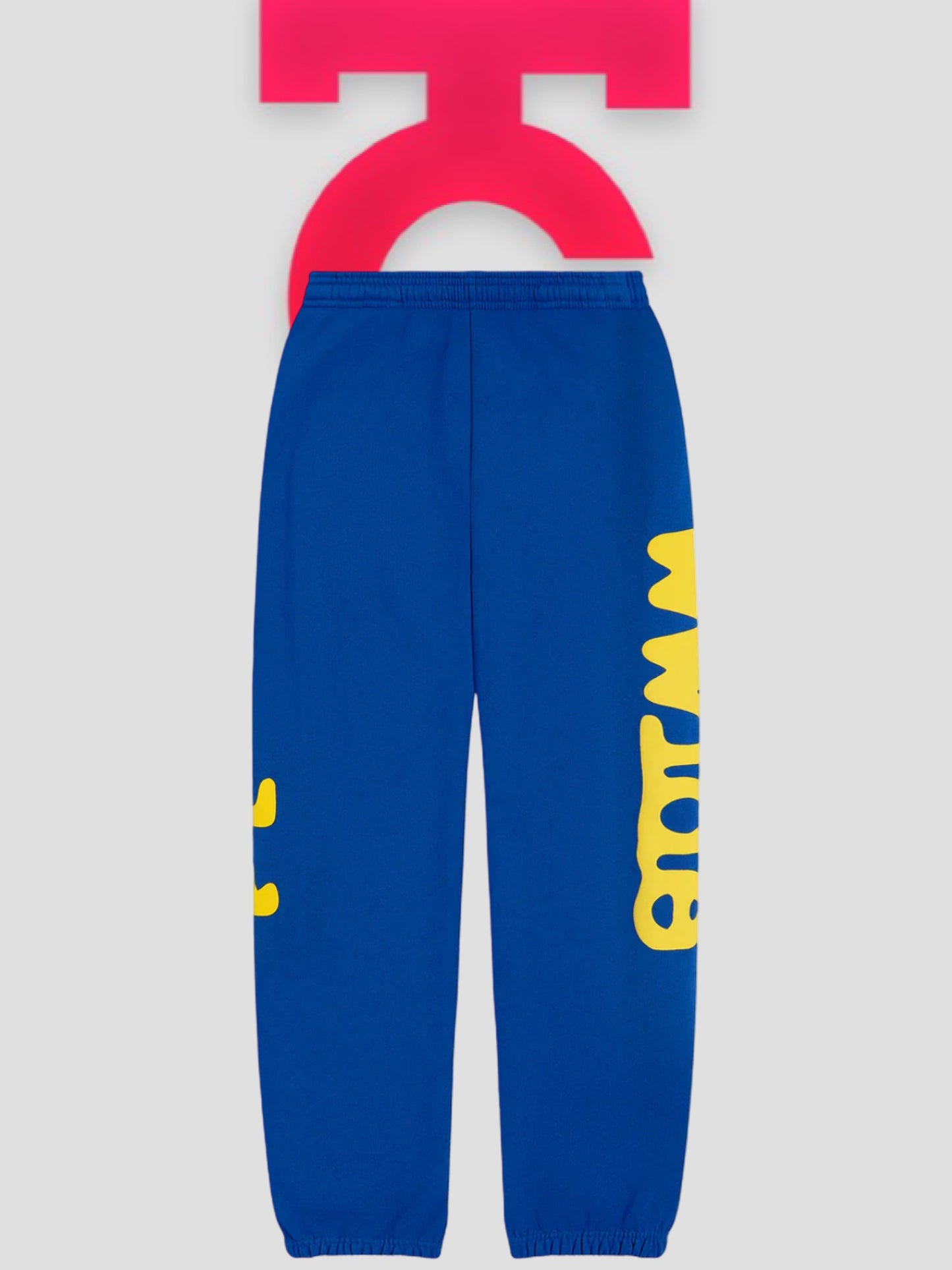 Sp5der Beluga Sweatpant Blue / Yellow
