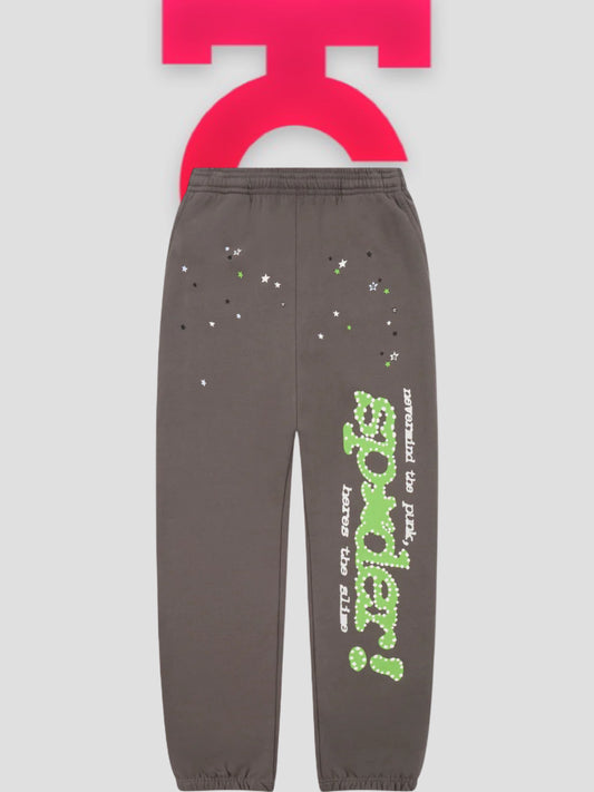 Sp5der Punk V2 Sweatpant Slate Grey