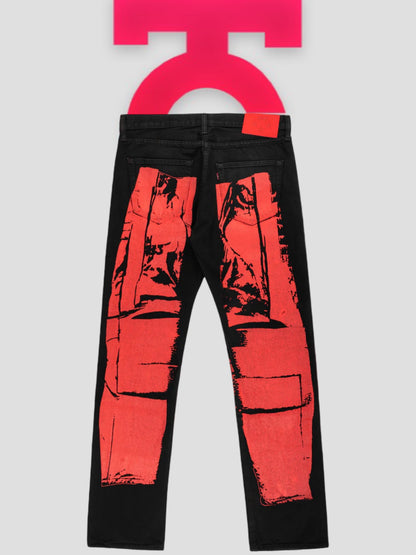 Sp5der Painted Moto Denim