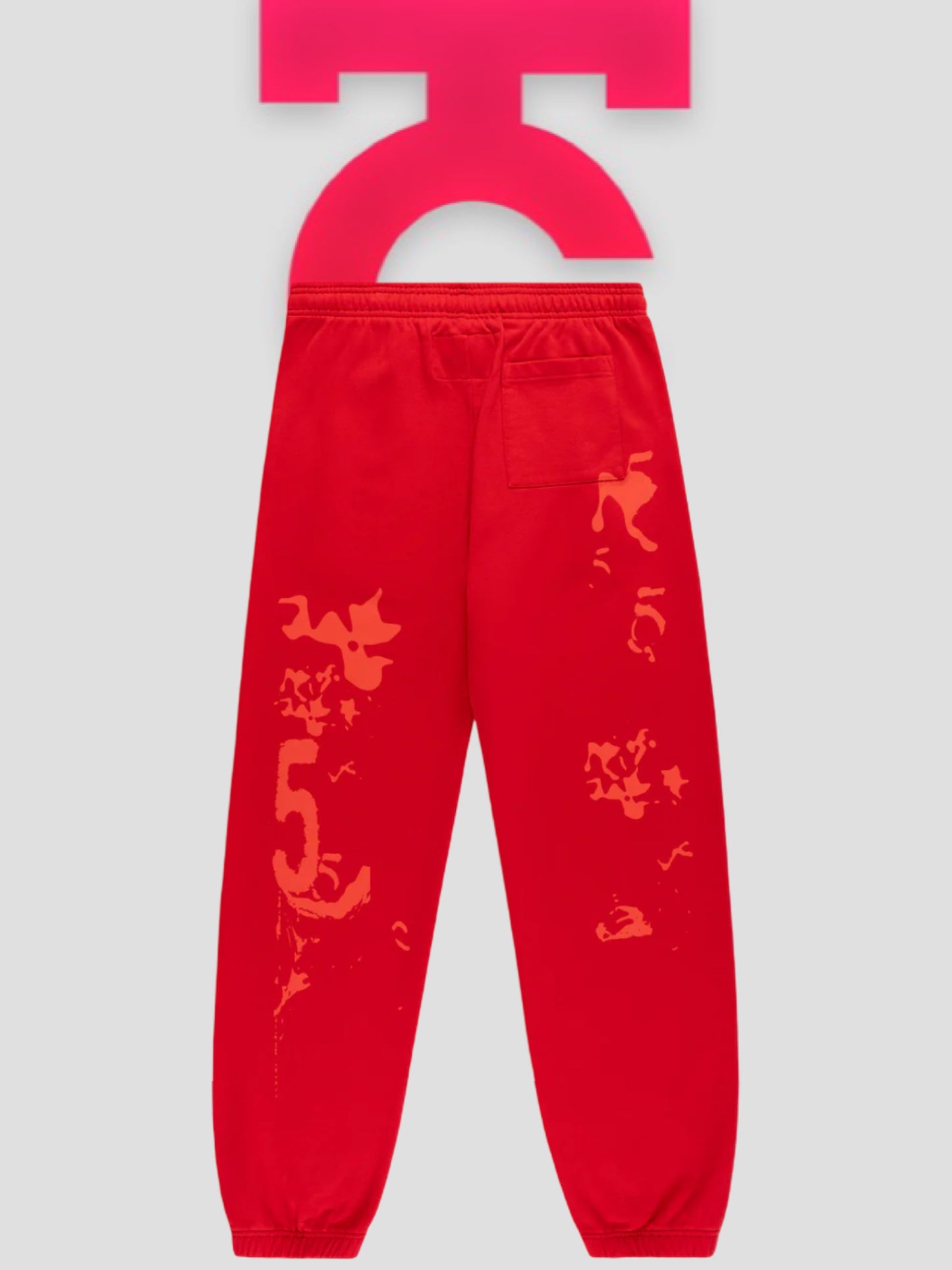 Sp5der X-ray Sweatpants Red