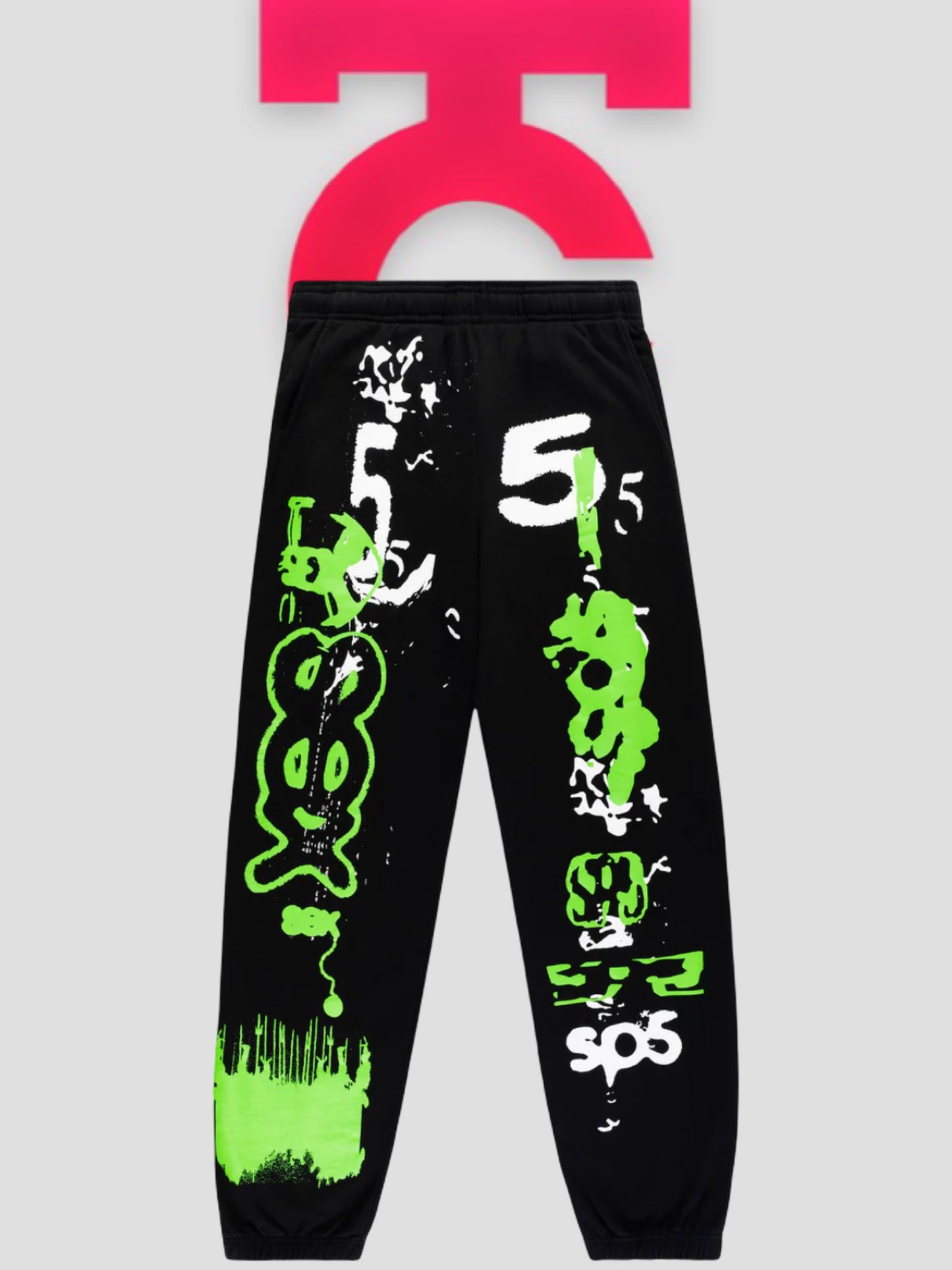 Sp5der X-ray Sweatpants Black / Green