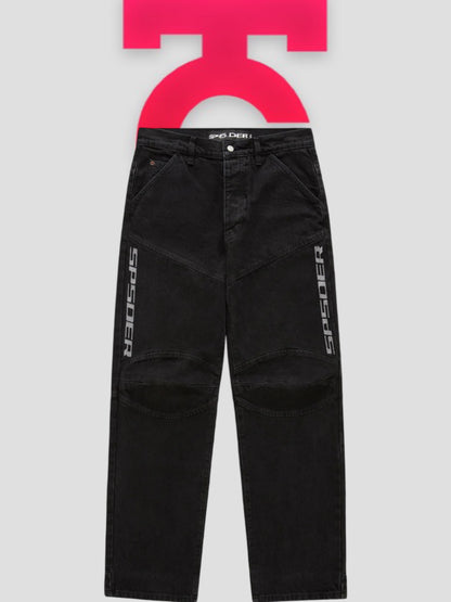 Sp5der Pit Crew Denim Black