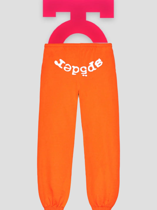 Sp5der Legacy Sweatpants Orange