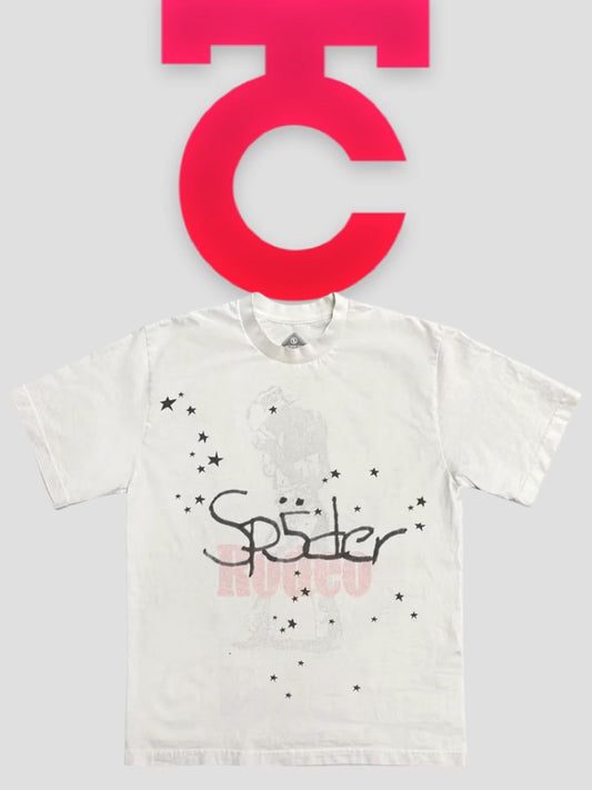 Sp5der x Cactus Jack Days B4 Rodeo Tee White