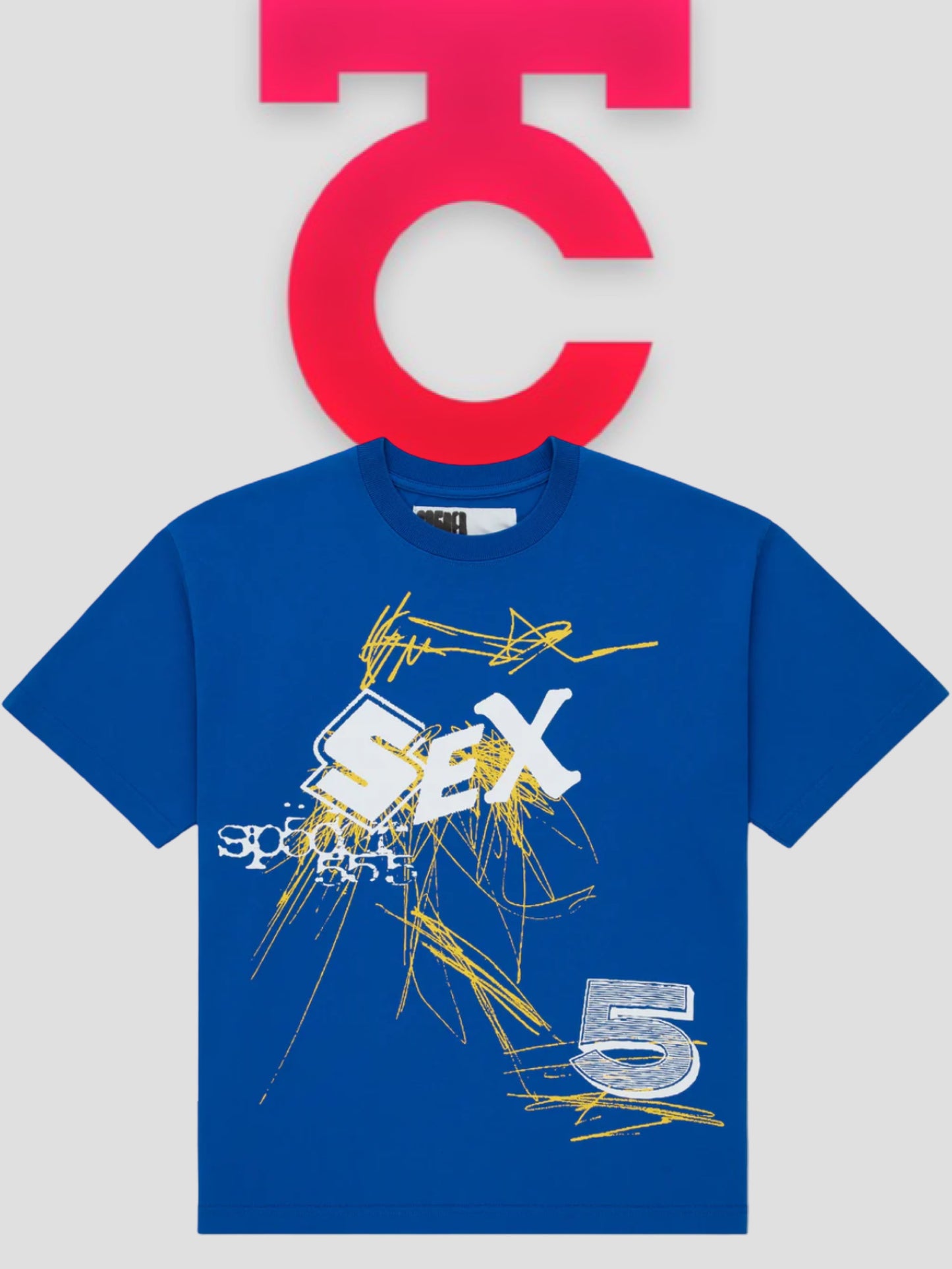 Sp5der Scribble Tee