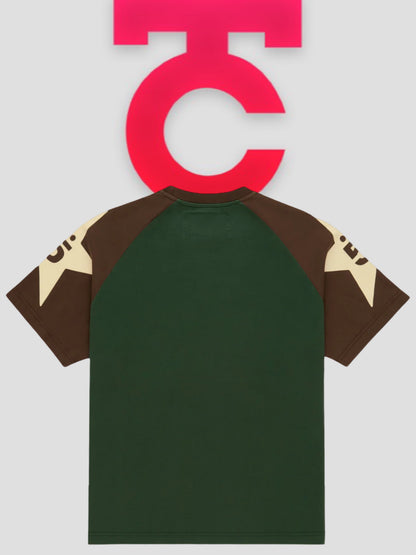 Sp5der 5UKI Tee Green / Brown