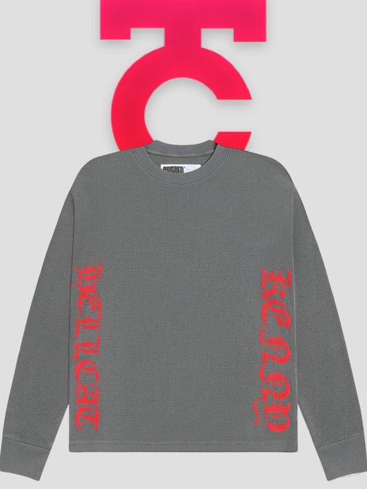 Sp5der Hellcat Kenny Thermal Long Sleeve Grey