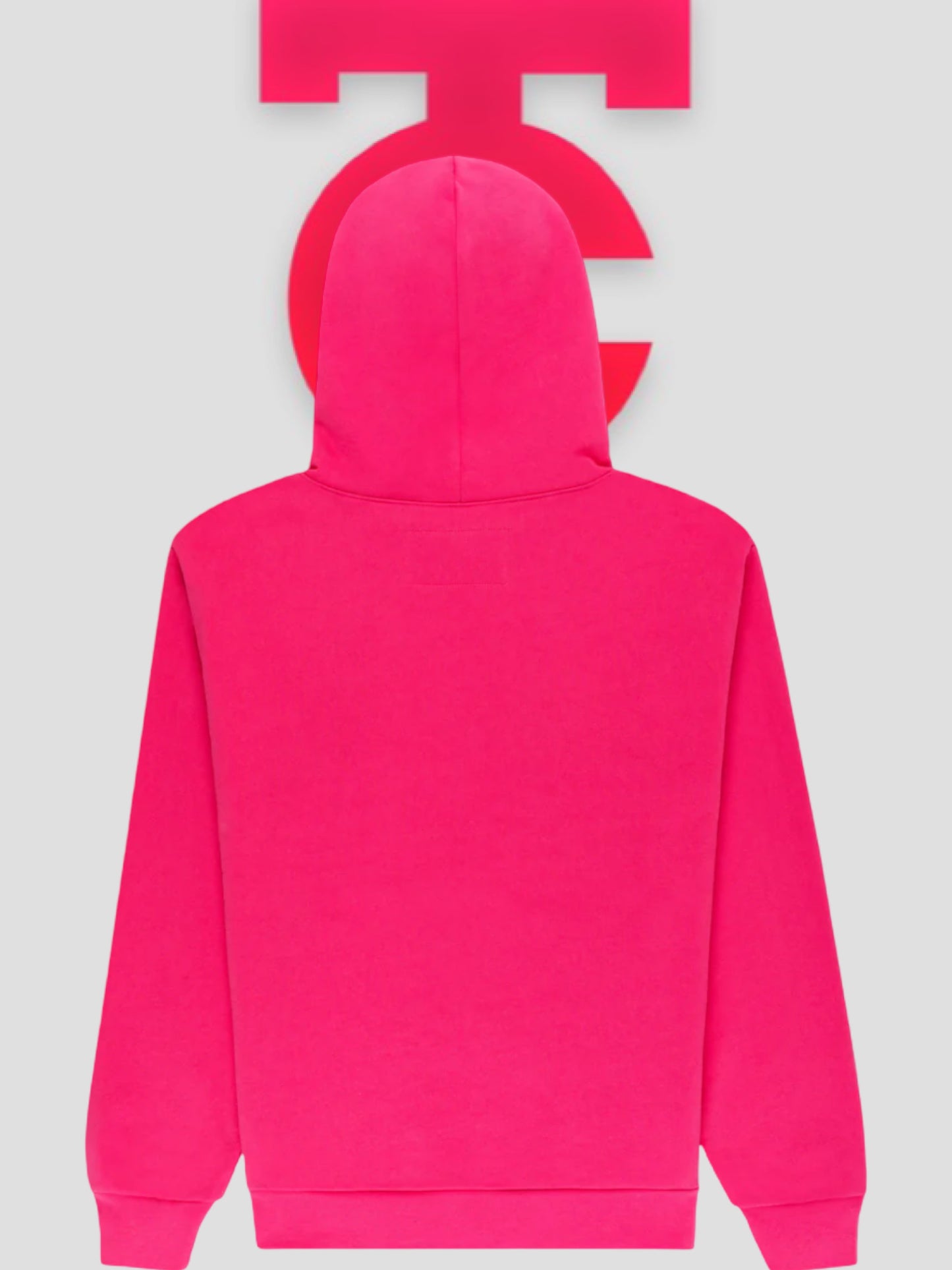 Sp5der Wait Rhinestone Hoodie Pink