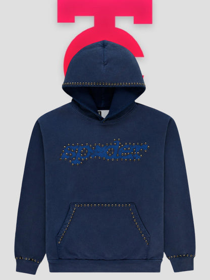 Sp5der Punk V3 Studded Hoodie