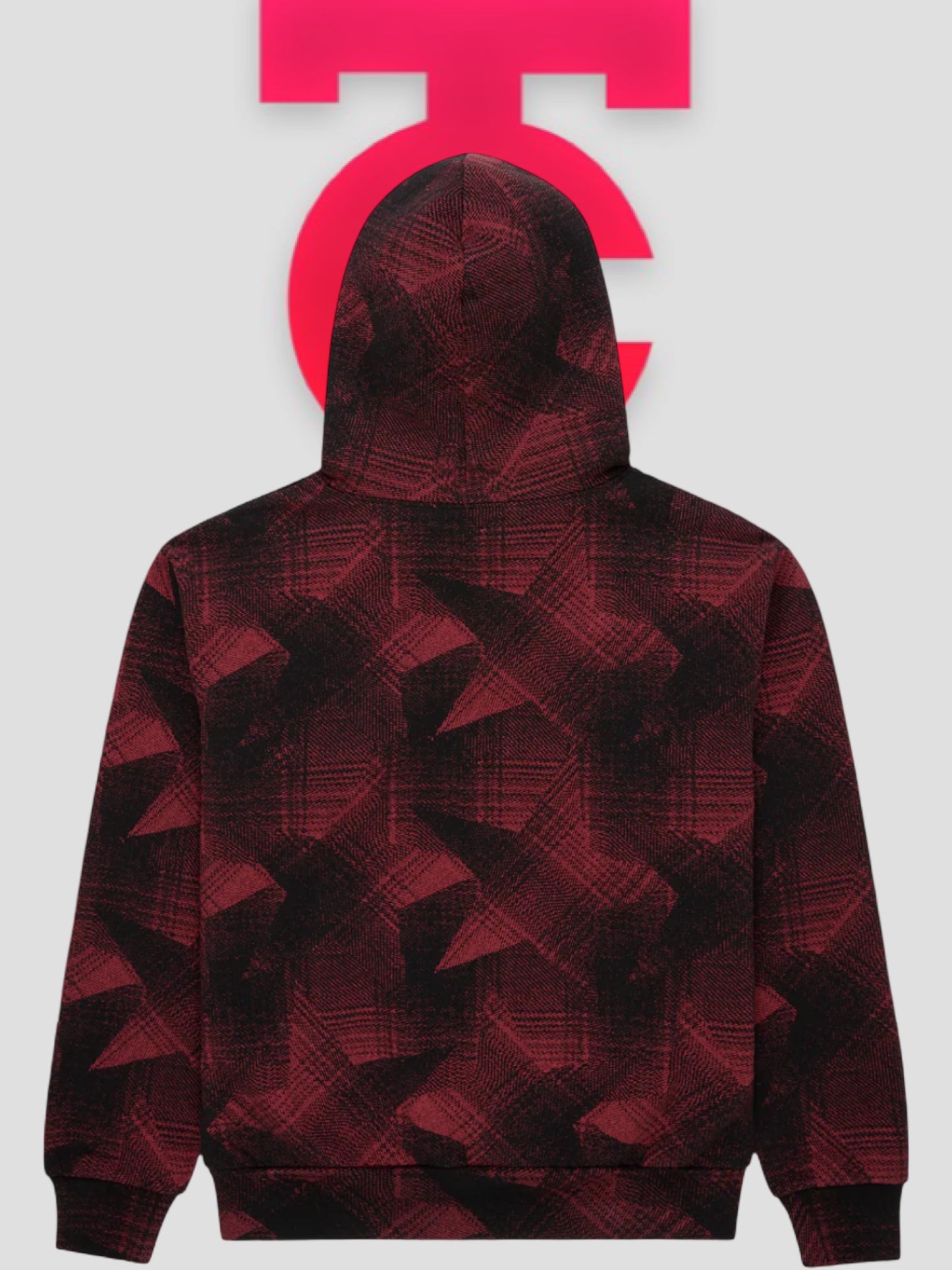 Sp5der Plaid Hoodie