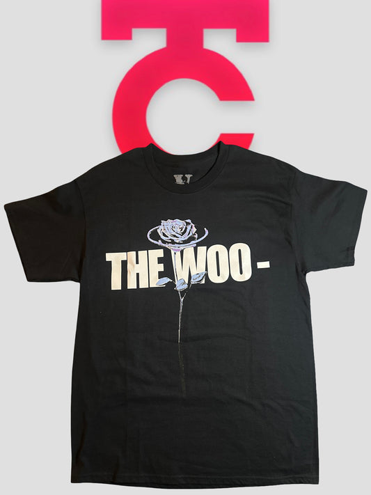 Pop Smoke x Vlone The Woo Tee Black