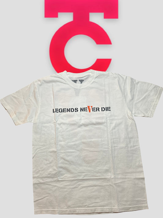 Juice WRLD x Vlone LND Tee White