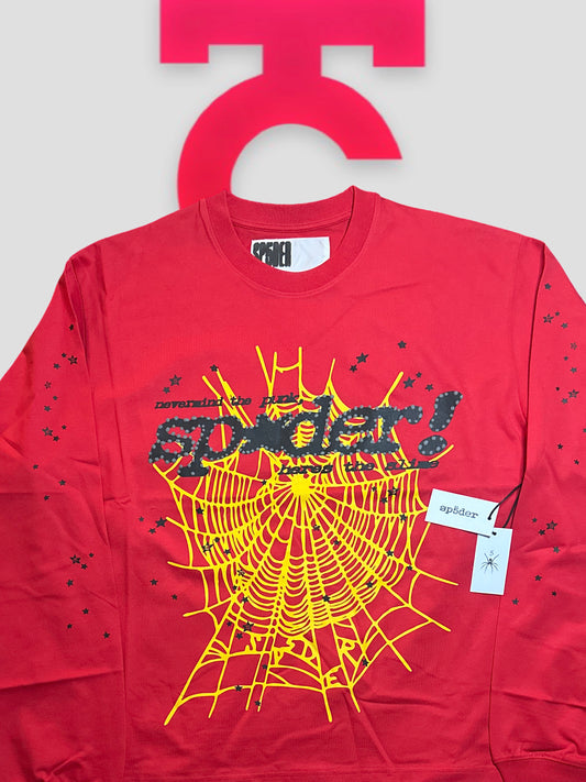 Sp5der Red Punk V2 L/S