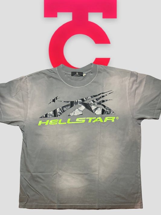 Hellstar Sport Logo Tee Grey