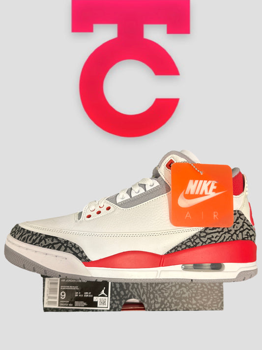 Jordan 3 Fire Red (2022)