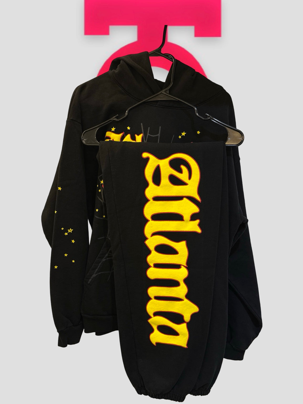 Sp5der ATLANTA Tracksuit Black cover