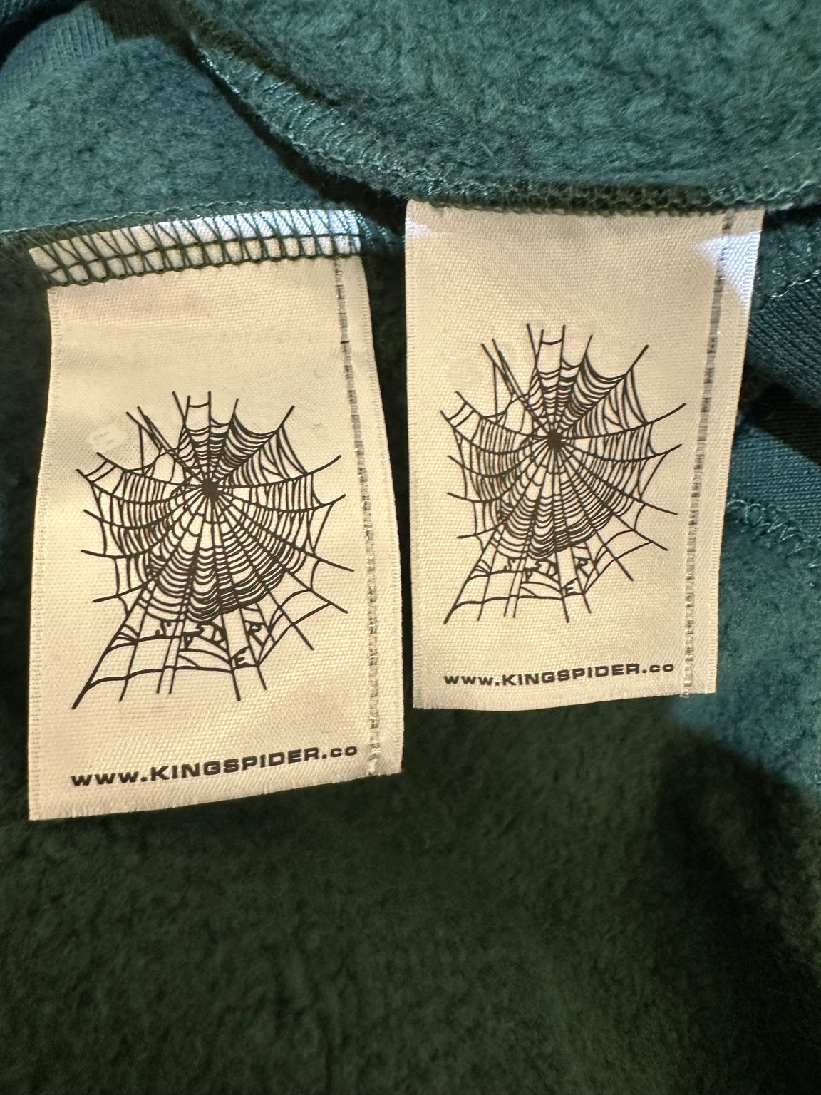 Sp5der Heavy Web Forest Grey Set Kingspider tags