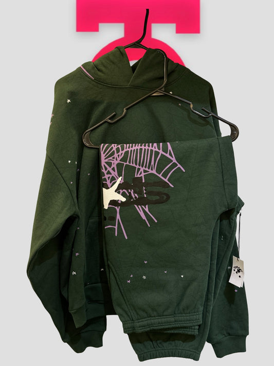 Sp5der Heavy Web Forest Grey Set cover